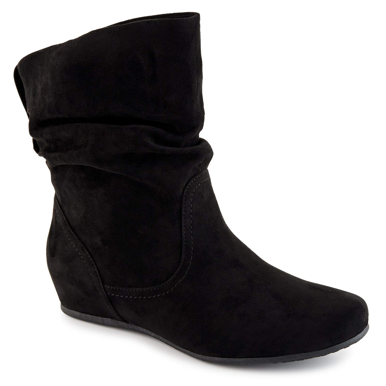 XAPPEAL Carney - Womens Slip On Casual Slouch Short Ankle Boot