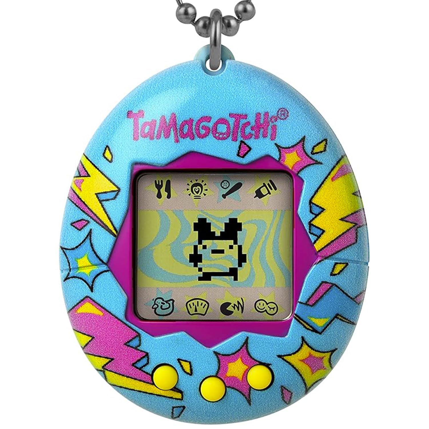 Tamagotchi Original – Bandai – Lightning – Elektronisches Virtuelles Haustier mit LCD‑Bildschirm auf Deutsch – Interaktives Spielzeug mit Minispielen – Spielzeug für Kinder ab 8 Jahren – 42923