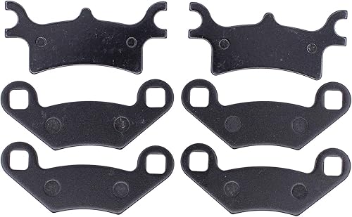 Miniatura 2 de MOTOKU Pastillas de Freno Delanteras y Traseras para Magnum 330 Scrambler 500 Sportsman 400 500 600 700 800 Trailblazer Trail Boss 330