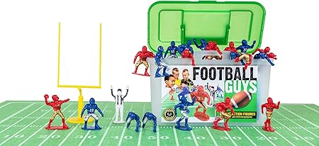 Captain Tsubasa 2 Sets Field Ablaze with World Fighters, First Trailer Released 7 71AFJbnu8GL. AC SX450 Kaskey Kids Football Guys, Red Gold vs. Blue Silver, 30 Pieces in Each Set, Includes 2 Teams, Accessories, and Travel Storage Case, Nostalgic Sports Action Figures for Imaginative Play, Ages 3 and Up