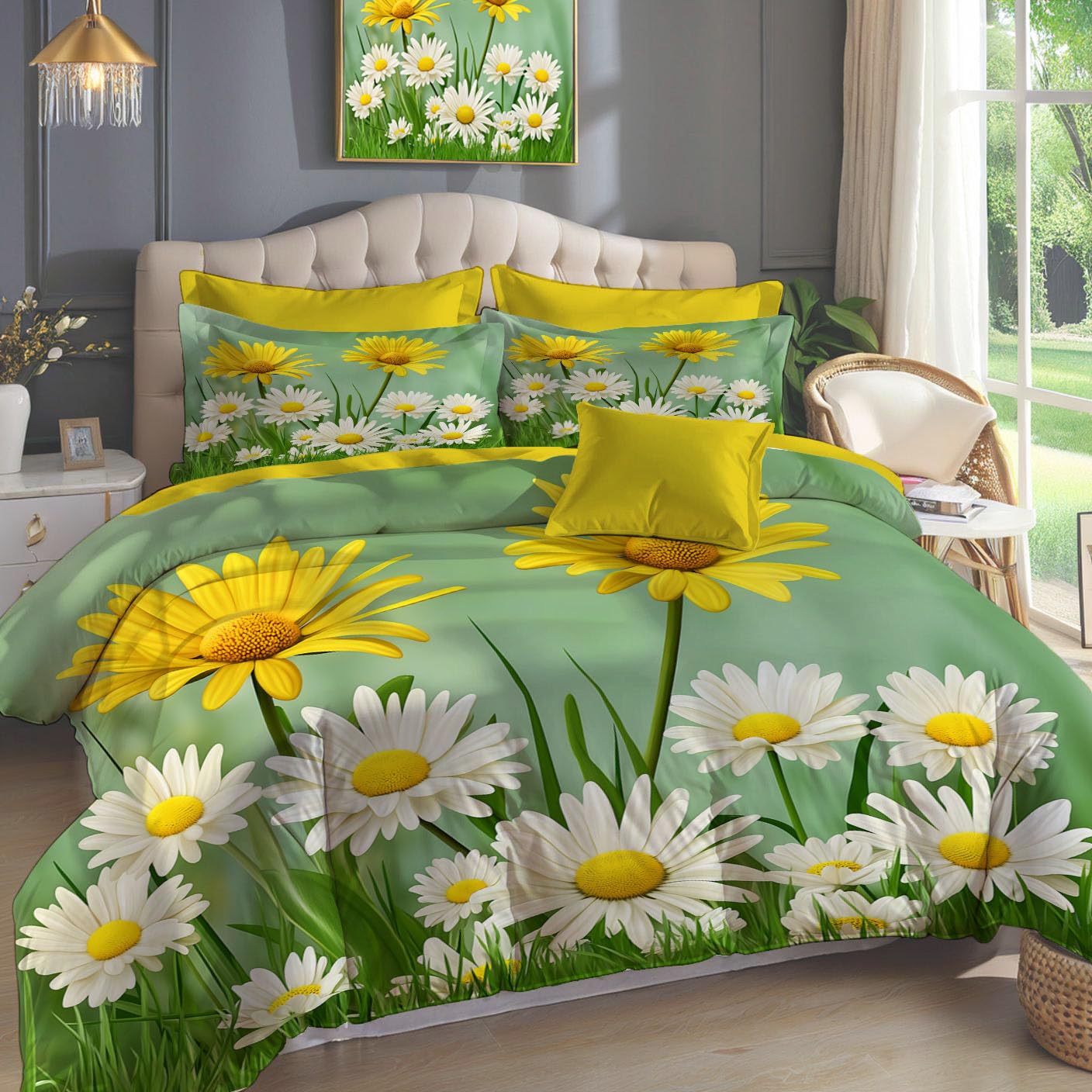 Housse de couette 140x200 cm avec fermeture éclair pour installer son lit sans effort