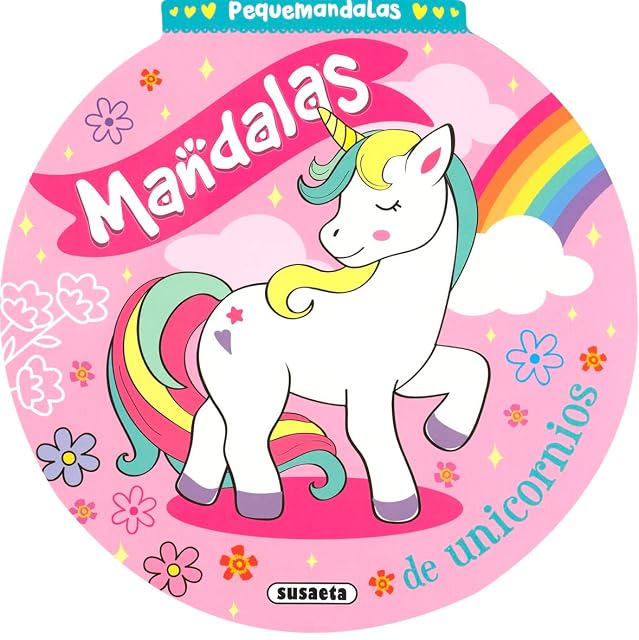 Portada de Mandalas de Unicornios