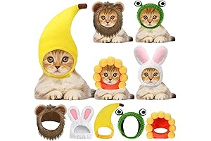 5 Pcs Cat Hat Adorable Costume
