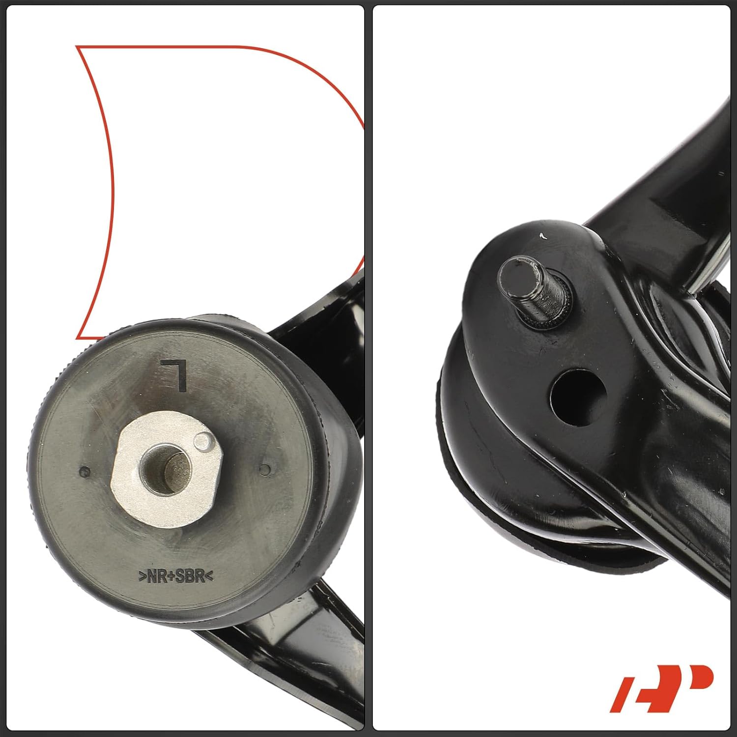 A-Premium Left Driver Side Transmission Mount Compatible with Toyota Camry 2002-2017, Highlander, Sienna, Avalon, Solara & Lexus RX330, RX350, RX400h, ES330, ES300h, ES300, Automatic Transmission