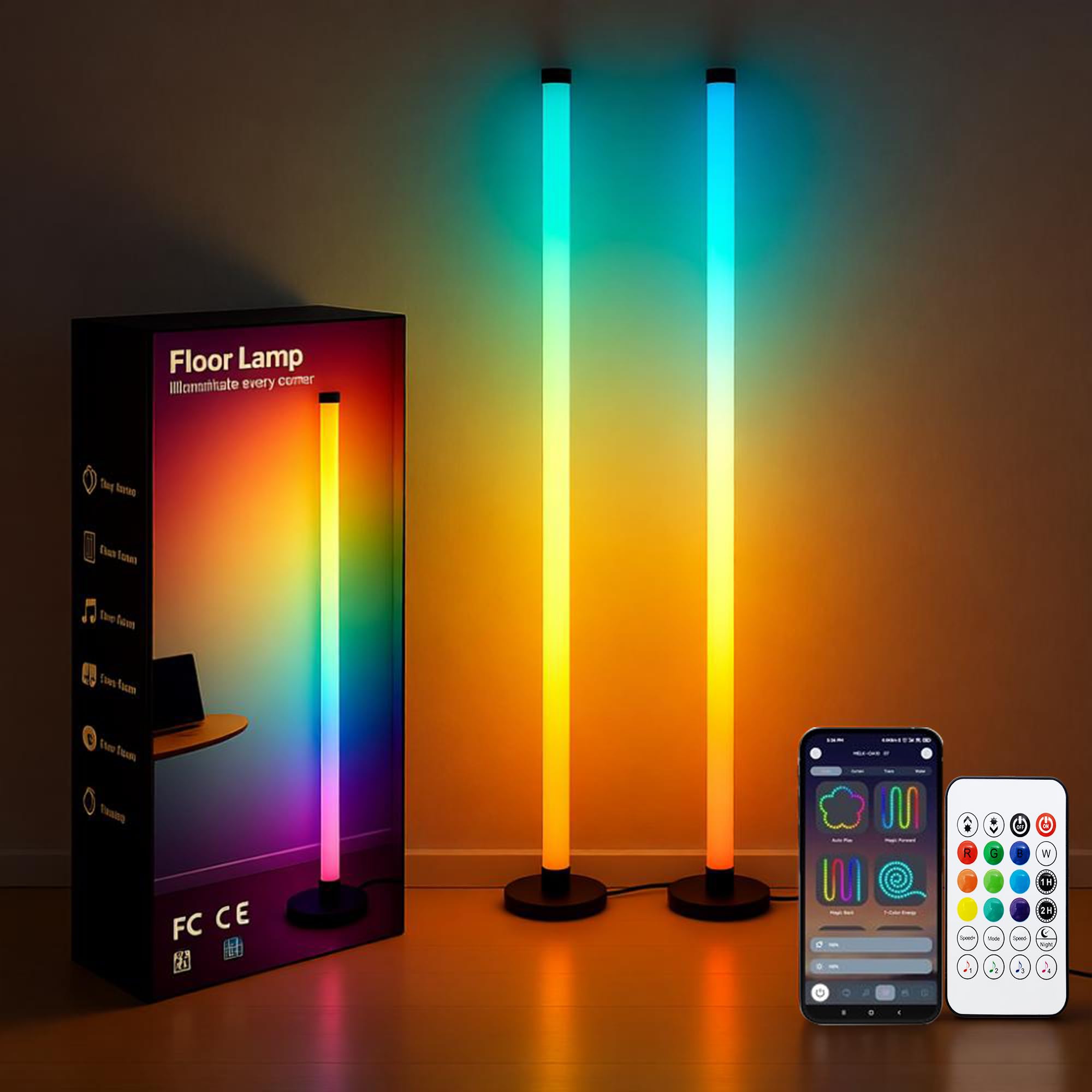 Label Sticker Pack for LED Floor Lamp product research image