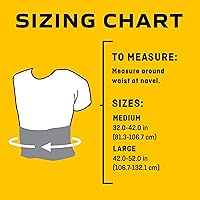 Vista 6 de Futuro 46200ENR Soporte de compresión abdominal, grande