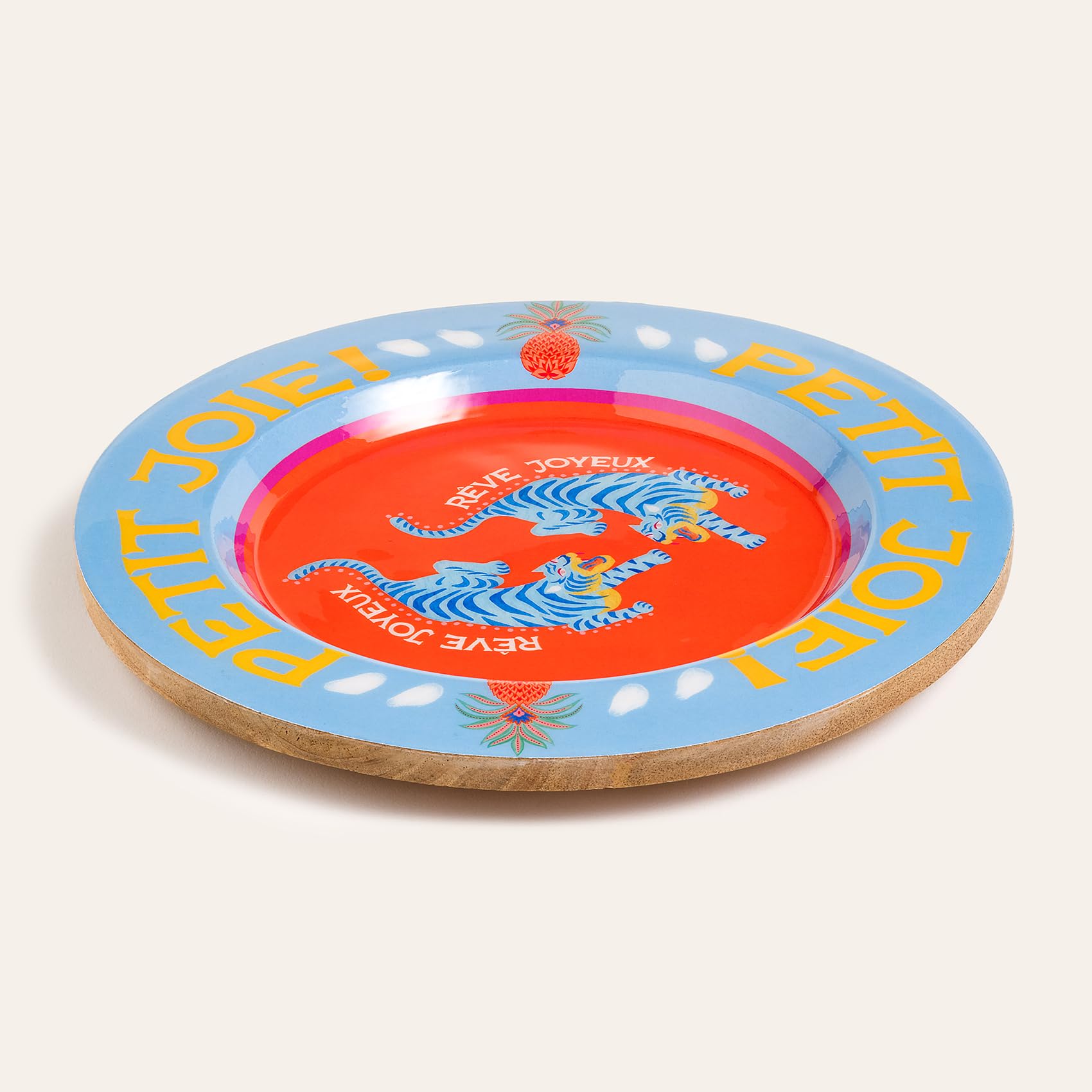 Lakrı Mango Ağacı Sunum Tahtası 26 Cm