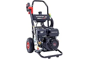 PowserSmart Gas Pressure Washer 3200 PSI, 2.5 GPM with Soap Tank