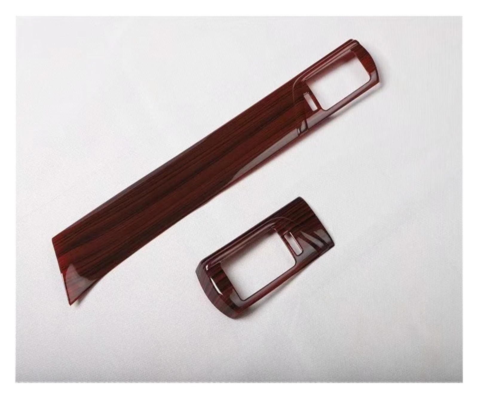 Interior Trim for Toyota for Camry 2012-2016 Accessories Wood Grain Car Interior Decoration Central Control Air Outlet ABS Sticker Cover Trim Sticker(E)