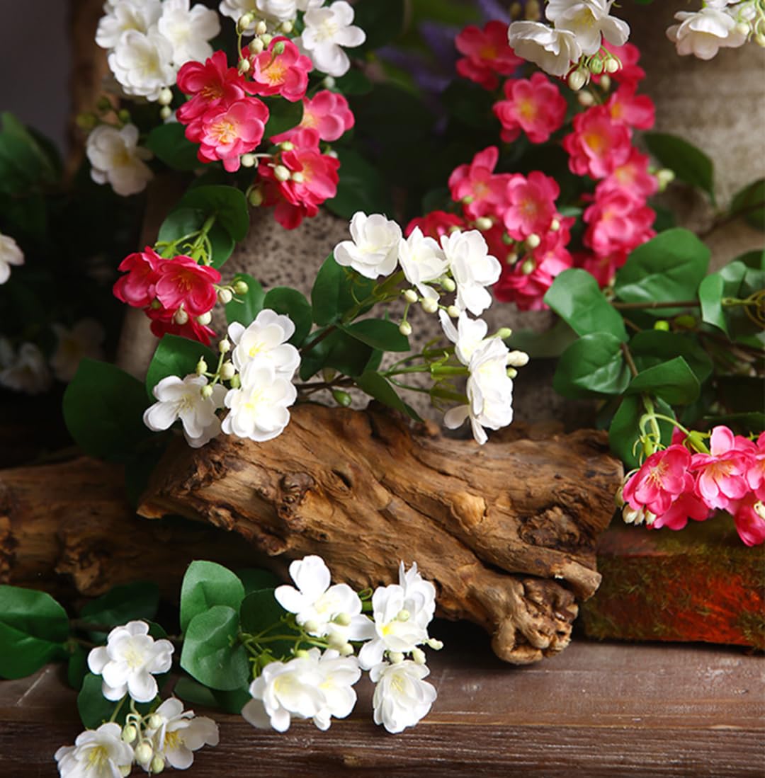 Amazon.com: Namzi 3pcs Jasmine Flower Artificial Flowers, Fake