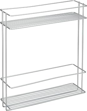Metaltex In&out XL-Sliding Cleaning Organizer, Metallic Grey, 11 x 38 x 34 cm