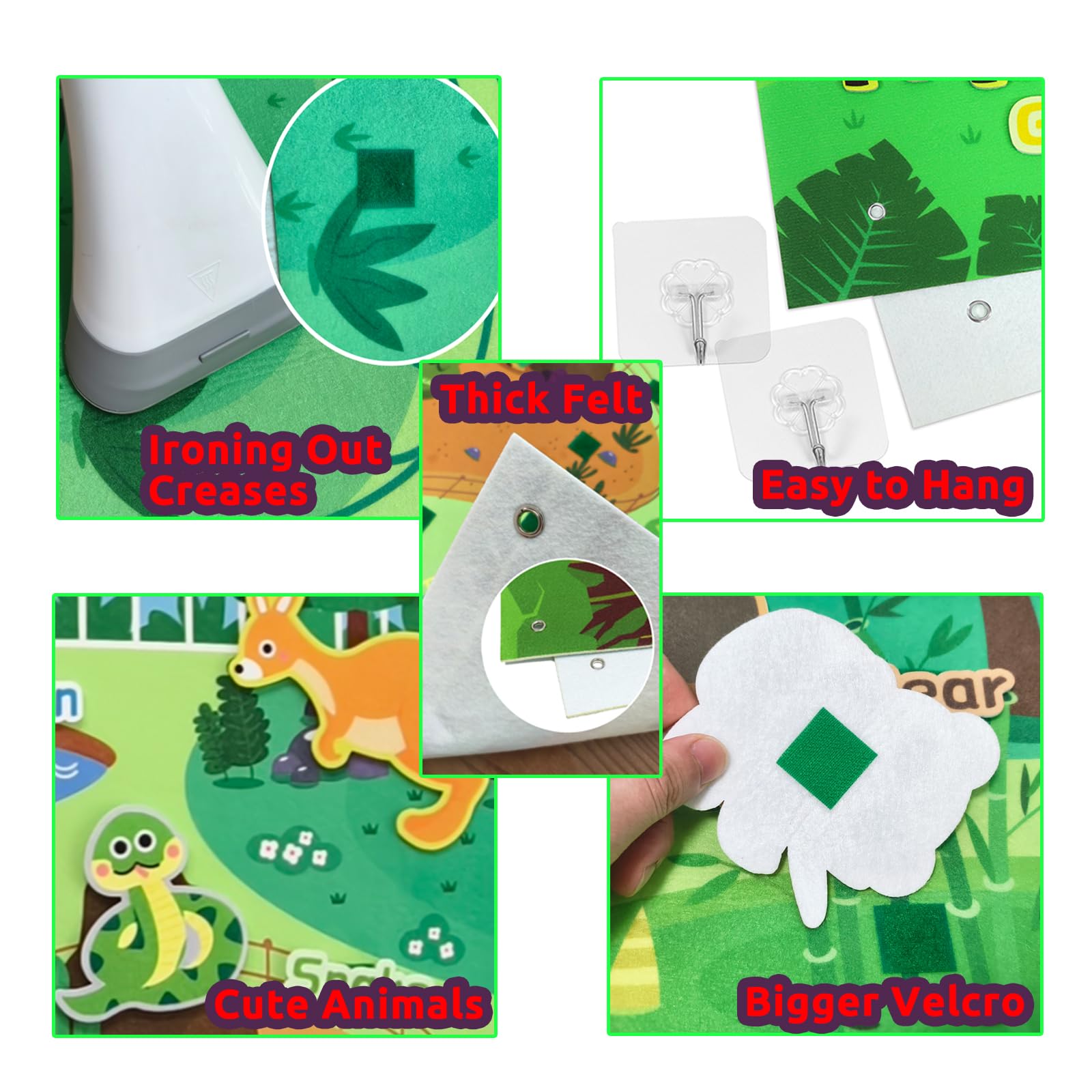 Tablero De Aprendizaje Educativo De Fieltro Tablero De Apren | Envío gratis Tablero De Aprendizaje Educativo De Fieltro Tablero De Apren | Envío gratis