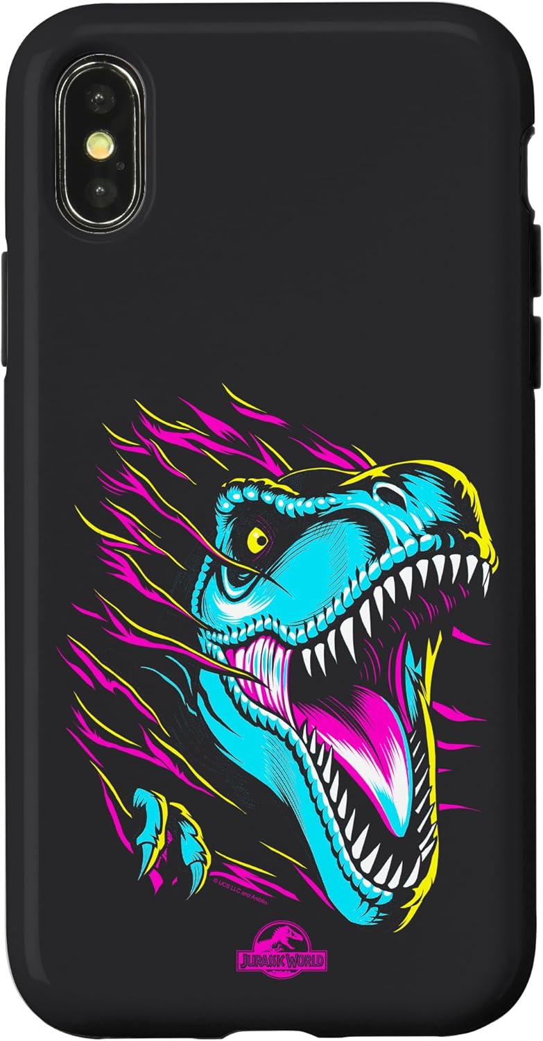 Jurassic World Neon T-Rex Case for iPhone SE (2020) / 7 / 8