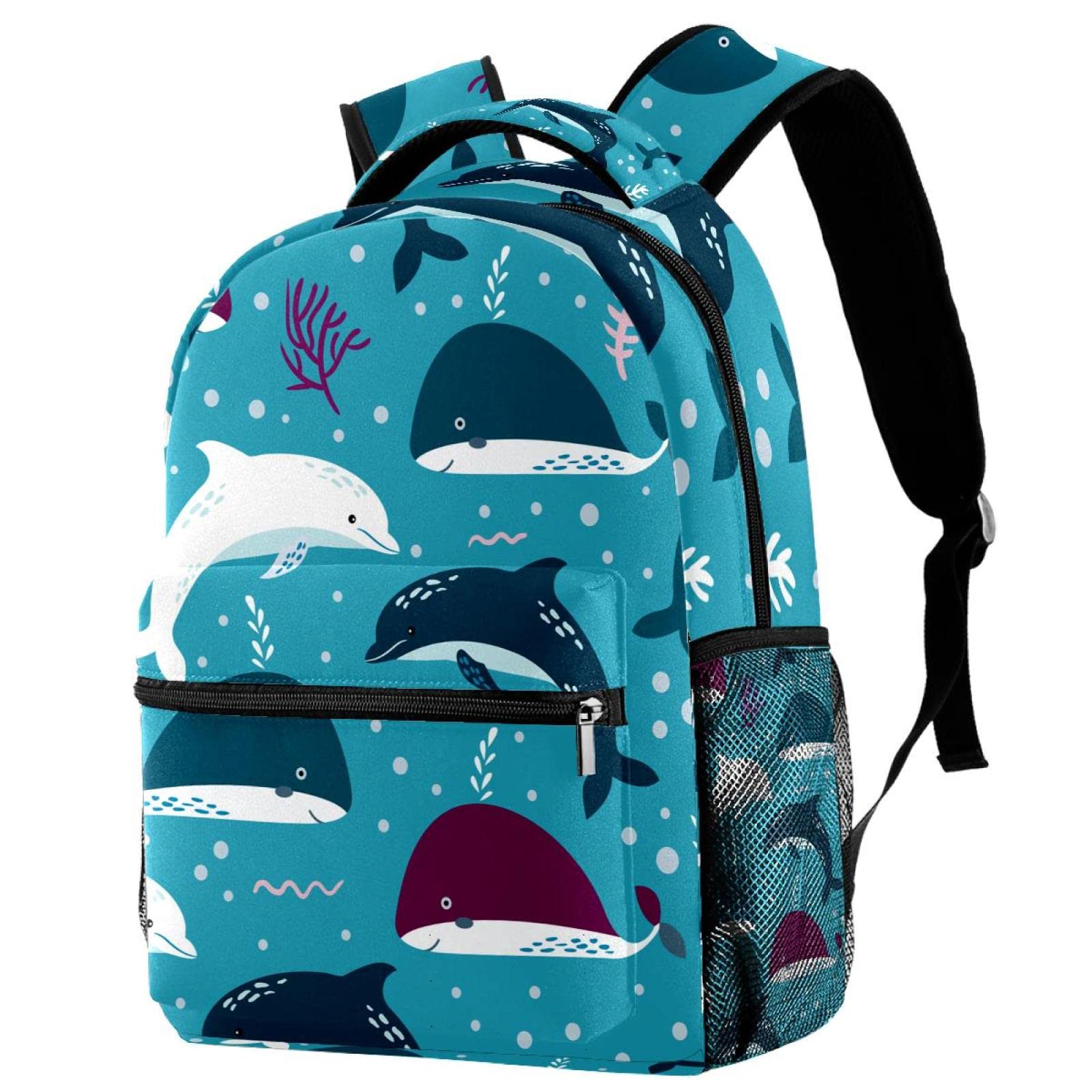 Bolsos de hombro con delfines para senderismo y excursiones 7