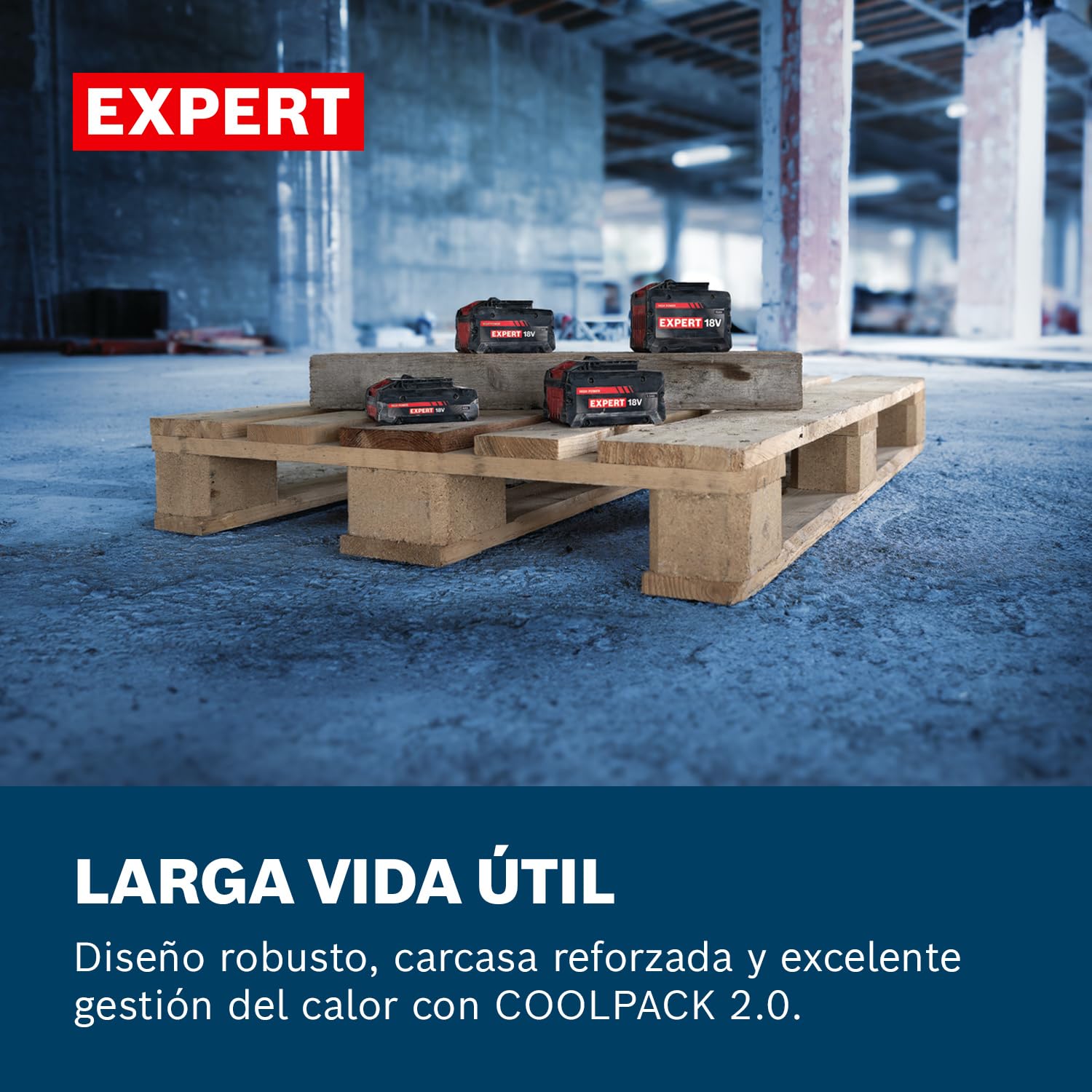 Bosch Expert EXBA18V-150 - Batería de Alta Potencia (18 V)
