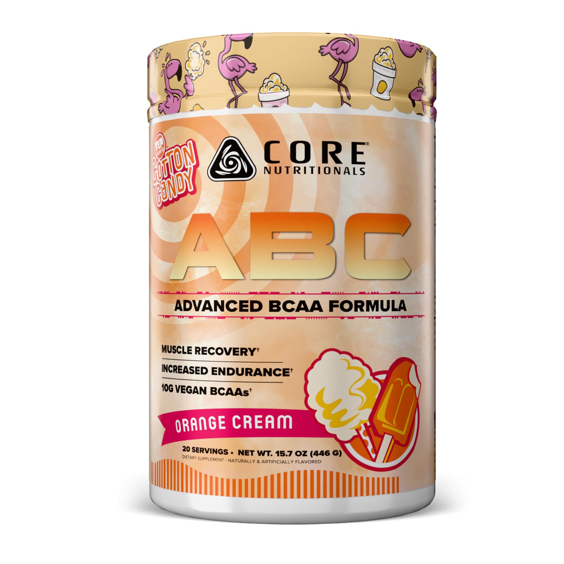 Core Nutritionals ABC Advanced BCAA, Pineapple Strawberry, 20 Serv. — Amazon image 13