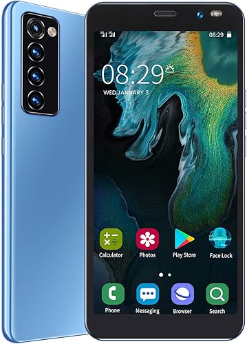 Miniatura 4 de Fydun Teléfonos celulares desbloqueados baratos, LANDVO Rino4 Pro, tarjetas duales desbloqueadas en espera 5.45 pulgadas desbloqueo facial teléfonos