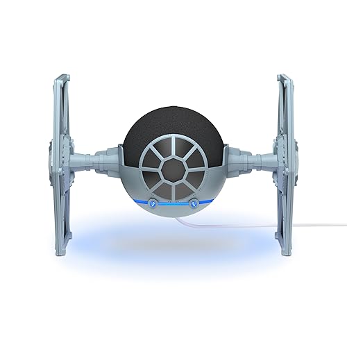 STAR WARS Echo Dot Bundle: Includes Echo Dot (5th Gen, 2022 release) | Charcoal and Limited Edition STAR WARS TIE Fighter Stand - Charcoal