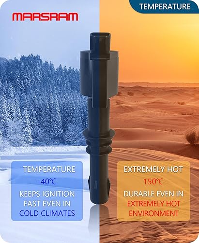 Miniatura 6 de Marsram Paquete de bobinas de encendido FD508 para Ford F150 Expedition Explorer F350 F250 F450 Super Duty Mustang 5.4L 4.6L Lincoln Navigator Mark