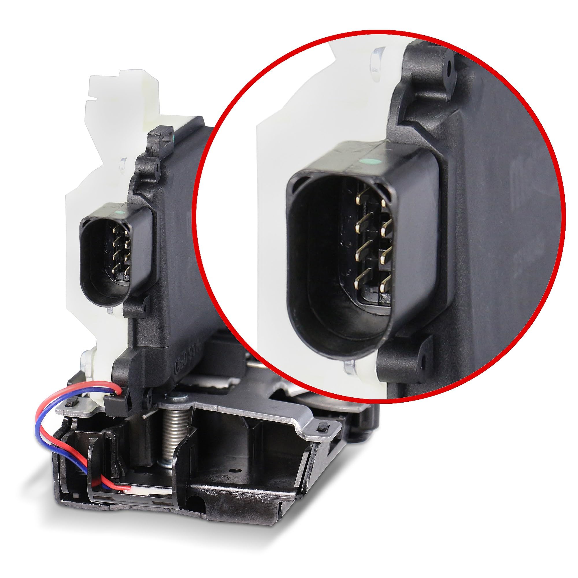 Metzger 2314049 - Cerradura para puerta delantera izquierda | Compatible con: Porsche Boxster, Seat Arosa, Leon, Toledo II, Skoda Octavia I, Octavia I Combi, Superb I, VW Bora I