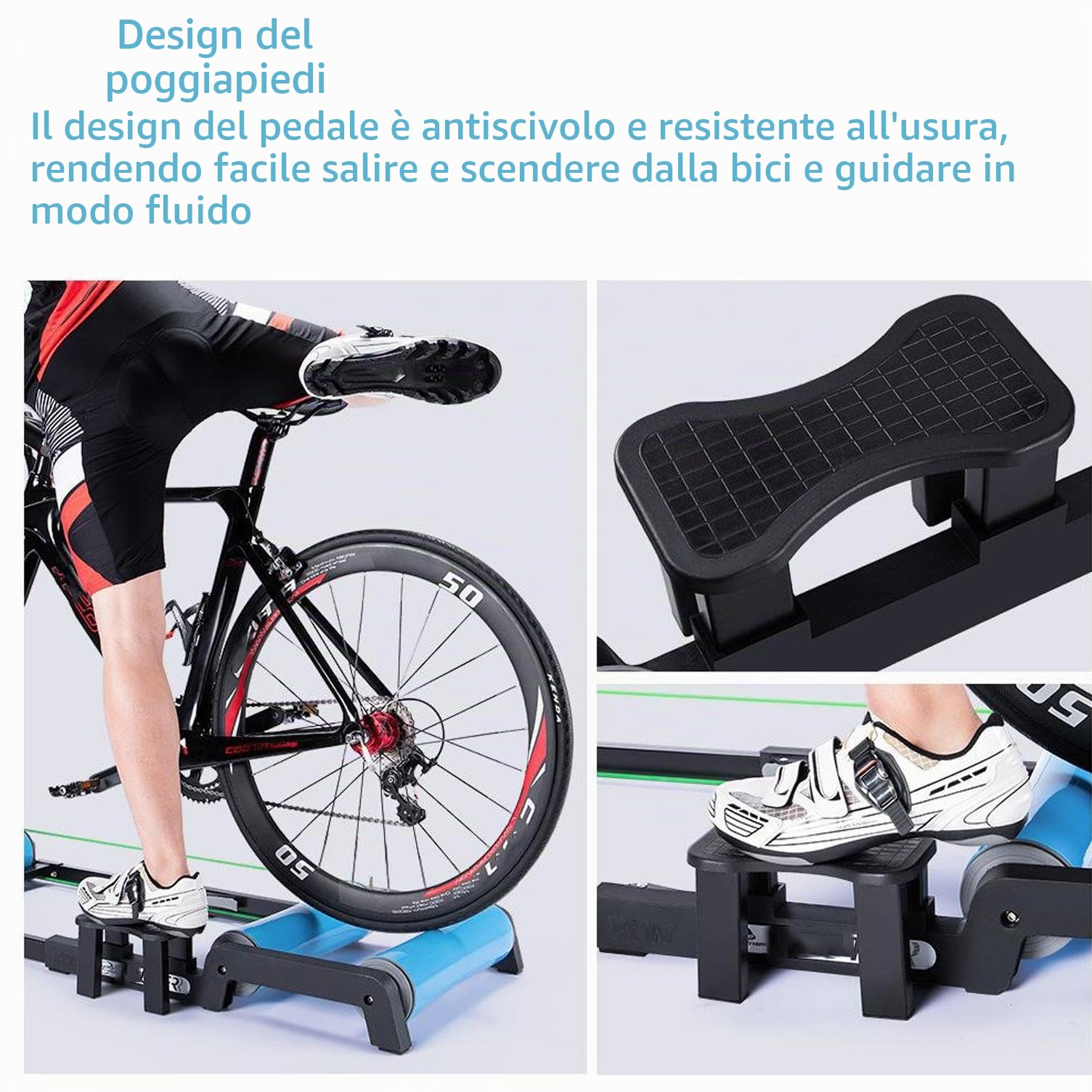 Piattaforma di Allenamento della Bicicletta, Piattaforma del Ciclismo a rulli, Piattaforma del Ciclismo della Bicicletta, Attrezzatura di Fitness dell'interno