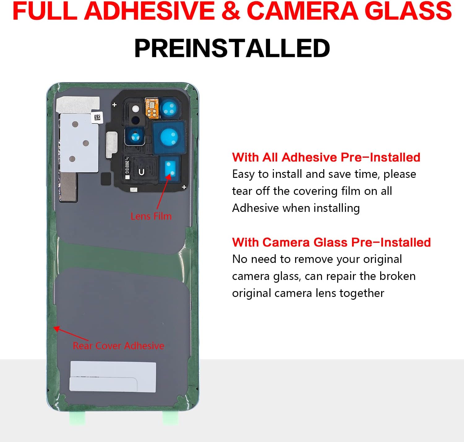 Samsung Galaxy S20 Ultra Back Cover Glass Jamaica Ubuy