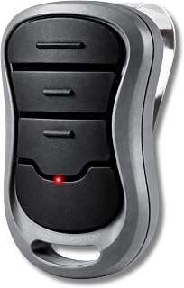 1x Garage Door Opener Remote for Genie Intellicode G3T-R/G3T-BX | 3-Button replacement for G3T-A, G1T-BX, GITR-3, OCDTR-3, Auto-Seek Dual Frequency 315/390 MHz, Visor Clip & Battery Included