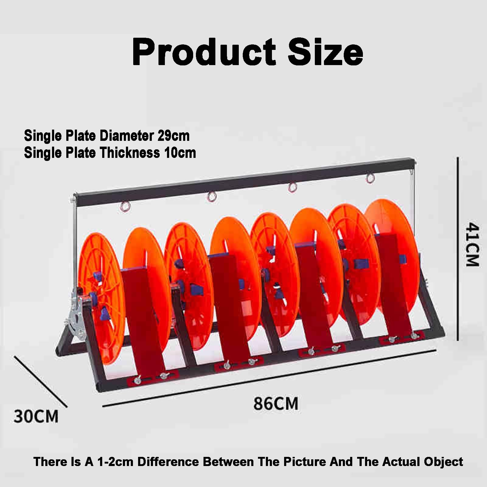 Wheeled Spool Holder Rolled Wire/Cable Dispenser Heavy Duty Conduit Display And Storage For Electrical Industrial And Retail Use(4-volumes)