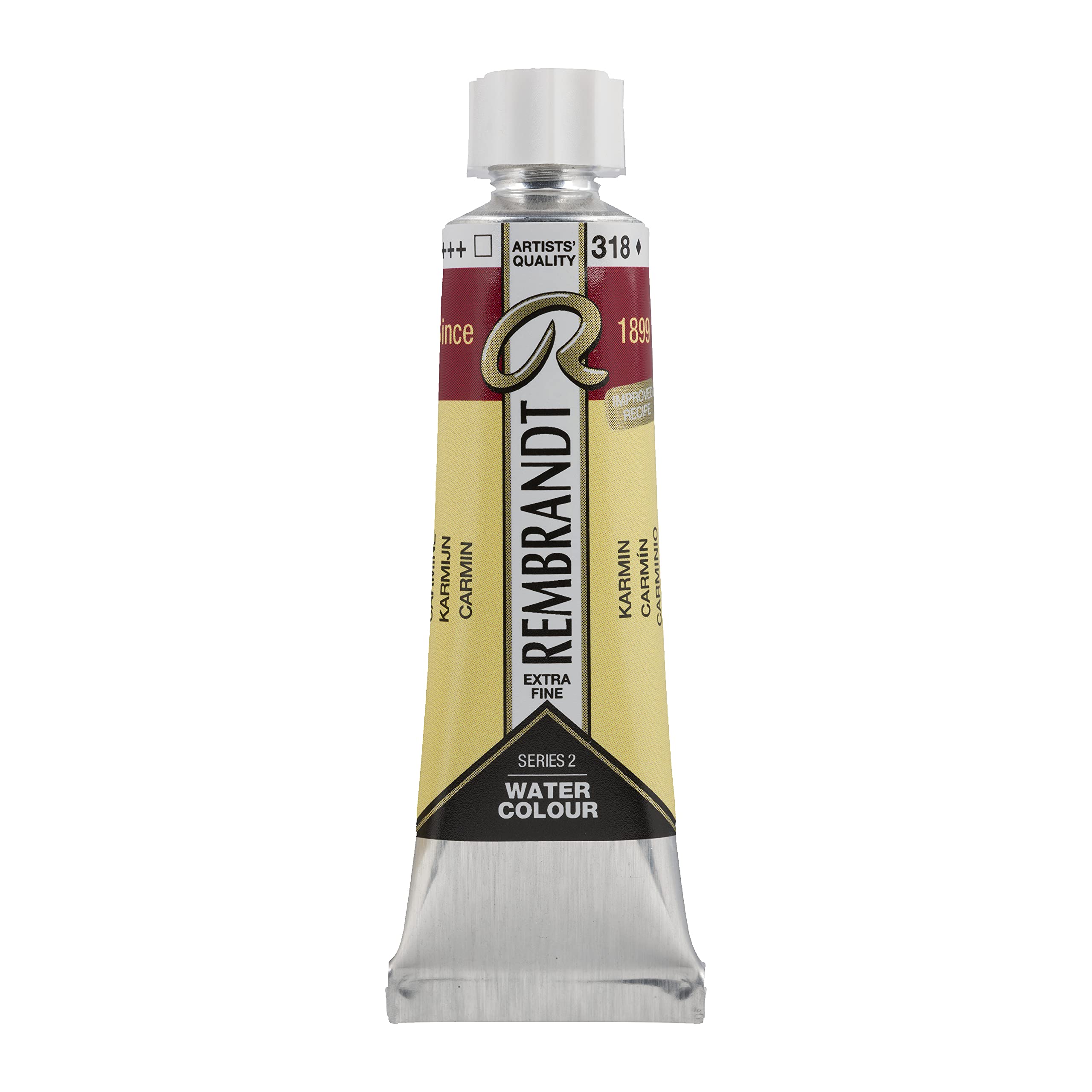 Rembrandt Watercolour Tube 10 ml Carmine 318 (05013180) โ image 1