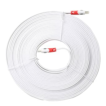 Flat High Speed HDMI Cable 50 Feet Support 4K 2160P,3D,1080P,Audio Return Channel