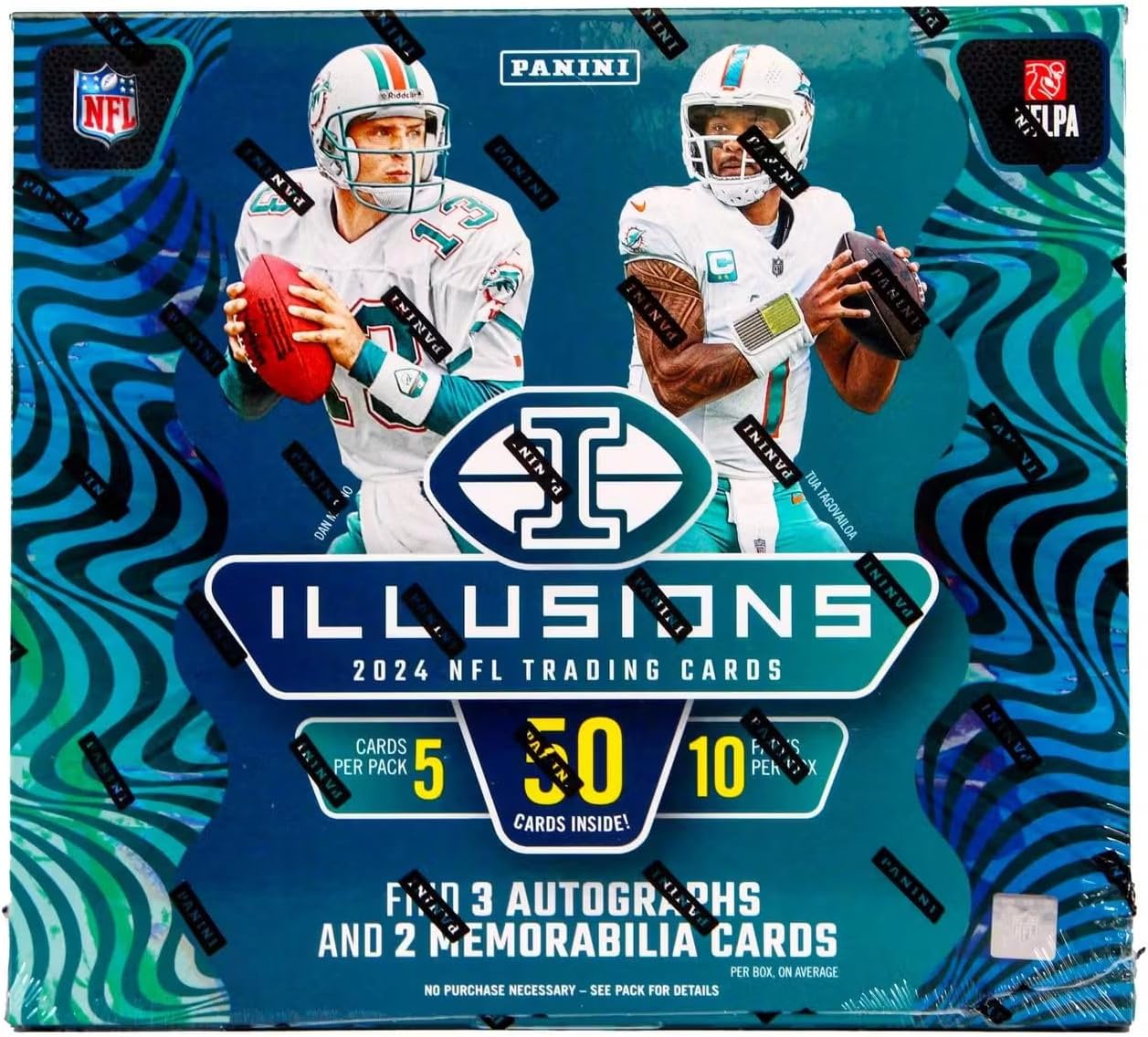 2024 Panini Illusions Football HOBBY box (10 pks/bx)