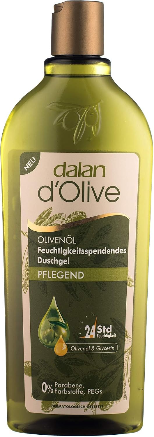 Dalan d'Olive Doğal Zeytinyağlı Nemlendirici Duş Jeli Besleyici 400ml 1 Paket (1 x 400 ml)