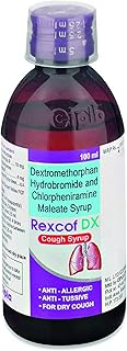 Rexcof DX - Bottle of 100 ml Cough Syrup
