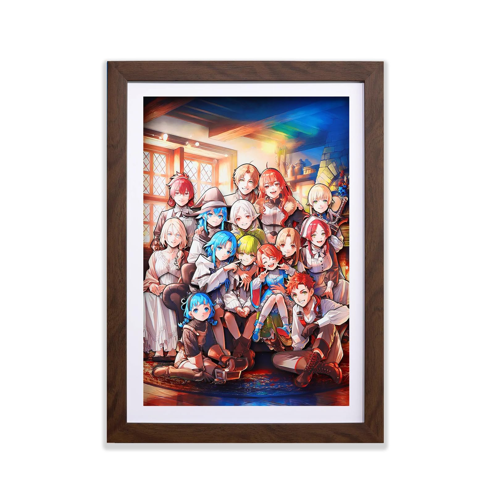 Amazon.co.jp: 無職転生 立体絵 エリス・グレイラット シルフィエット