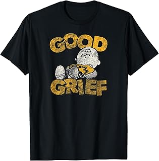 Charlie Brown Good Grief Vintage Design T-Shirt