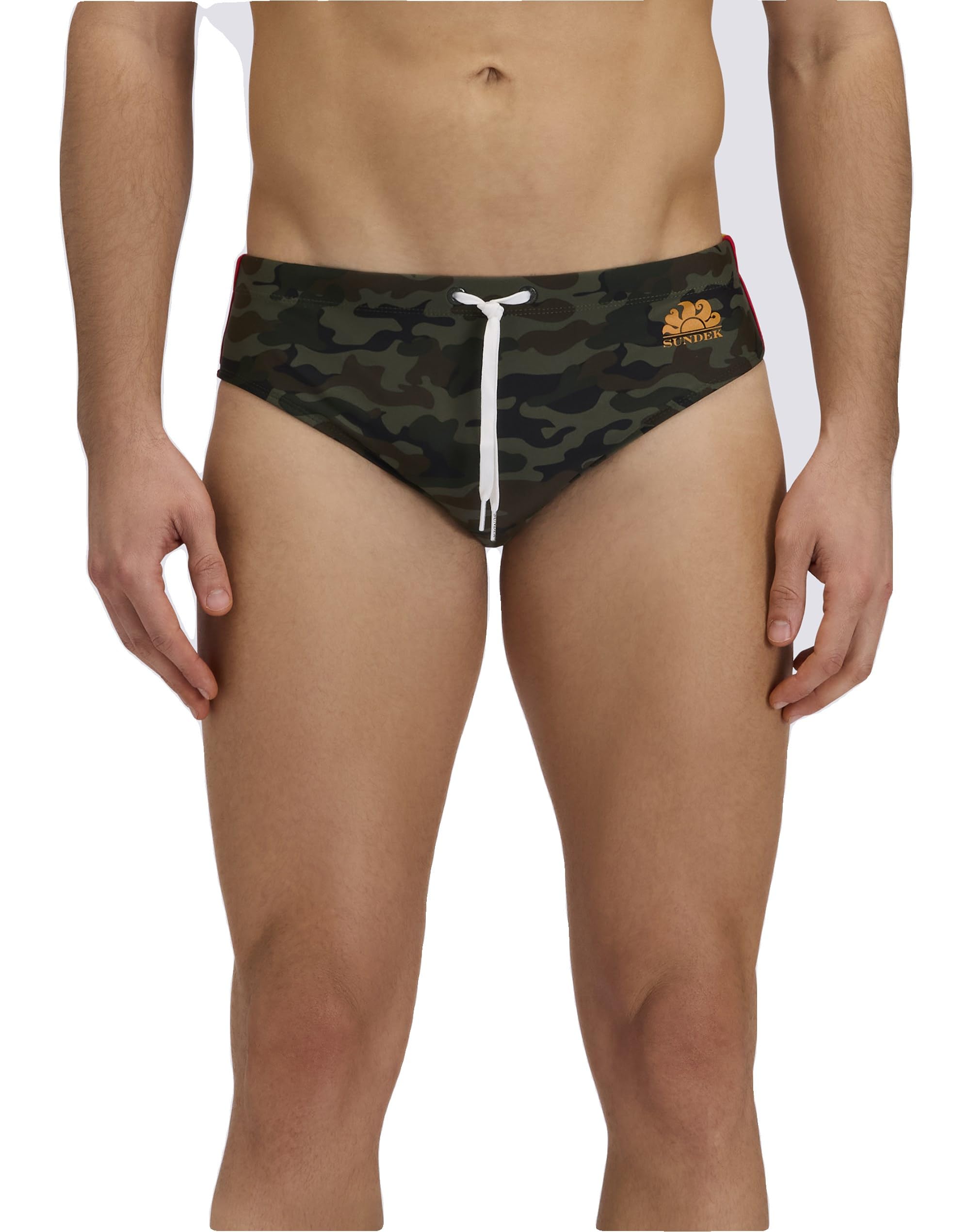 SUNDEK Diwalter B0553 - Slip mimetico vintage Deep Forest, M