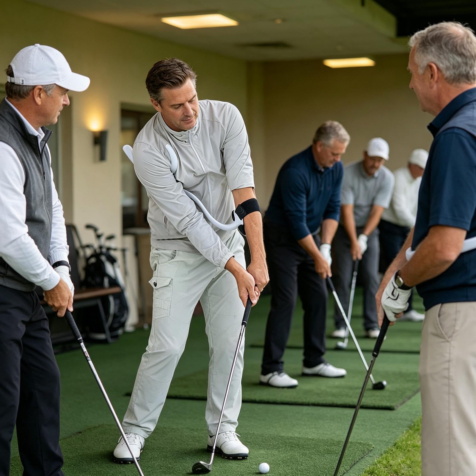 Trener huśtawki golfowej, narzędzie do ustawiania kąta szerokości obrotu