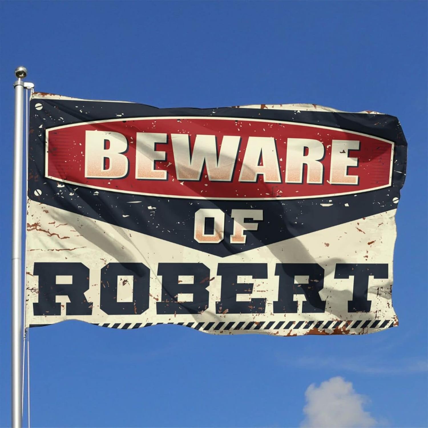 Cool Robert Flag for Women Boys Room Flags (120 x 180 cm)