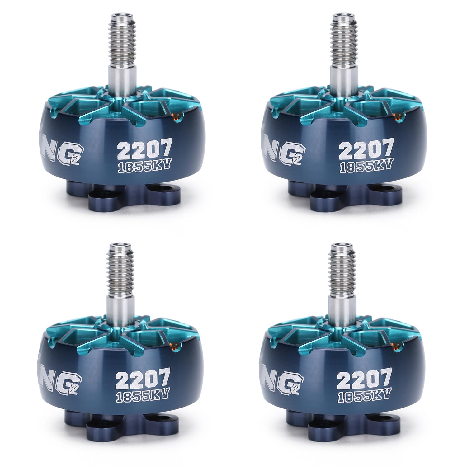 iFlight 4pcs XING2 2207 FPV Brushless Motor 1855KV 6S for FPV Racing Drone