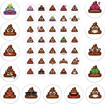 420PCS Poop Stickers for Potty Training, Rewards & Poop Parties