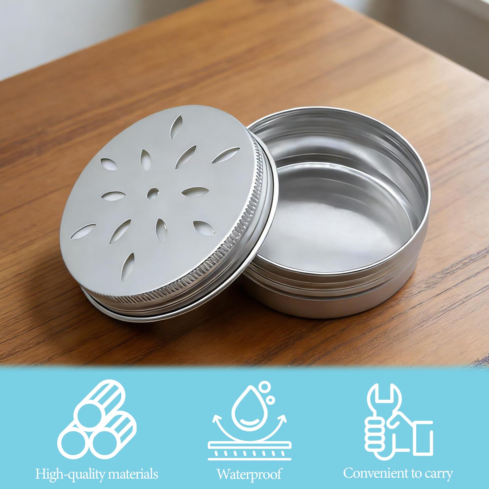 Lot de 10 canettes Parfum Chien en Aluminium avec Ventilation, Récipients à Odeur de 60 ML avec Ventilation, Accessoires de Formation pour Chiens Renifleurs, pour l'Entraînement Olfactif