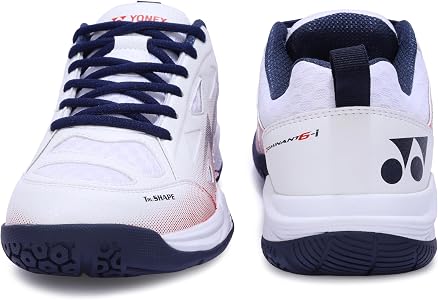 YONEX Badminton Shoes Dominant 6I White Navy 10/8903224481223