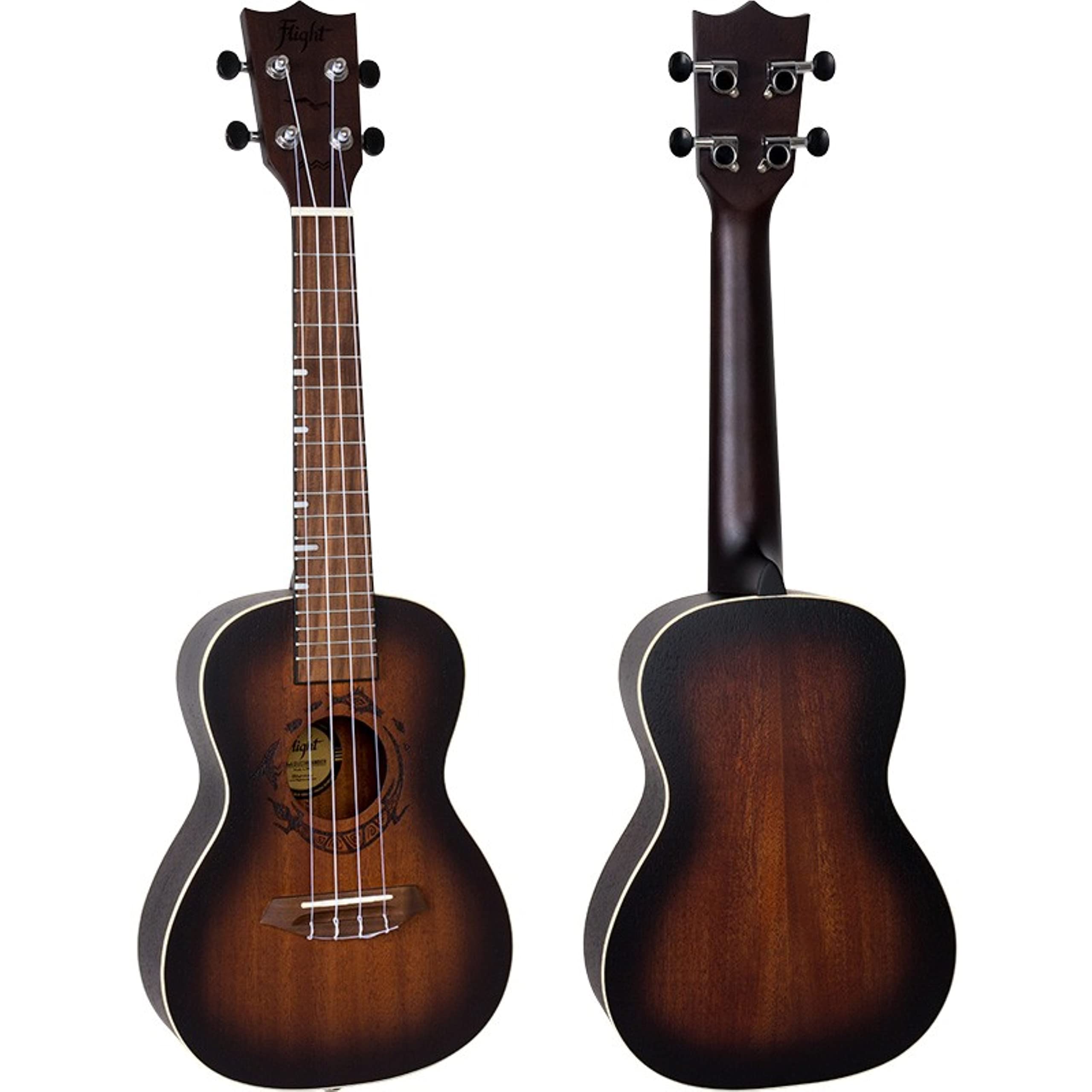 DUC380 ukulele koncertowe - bursztynowe