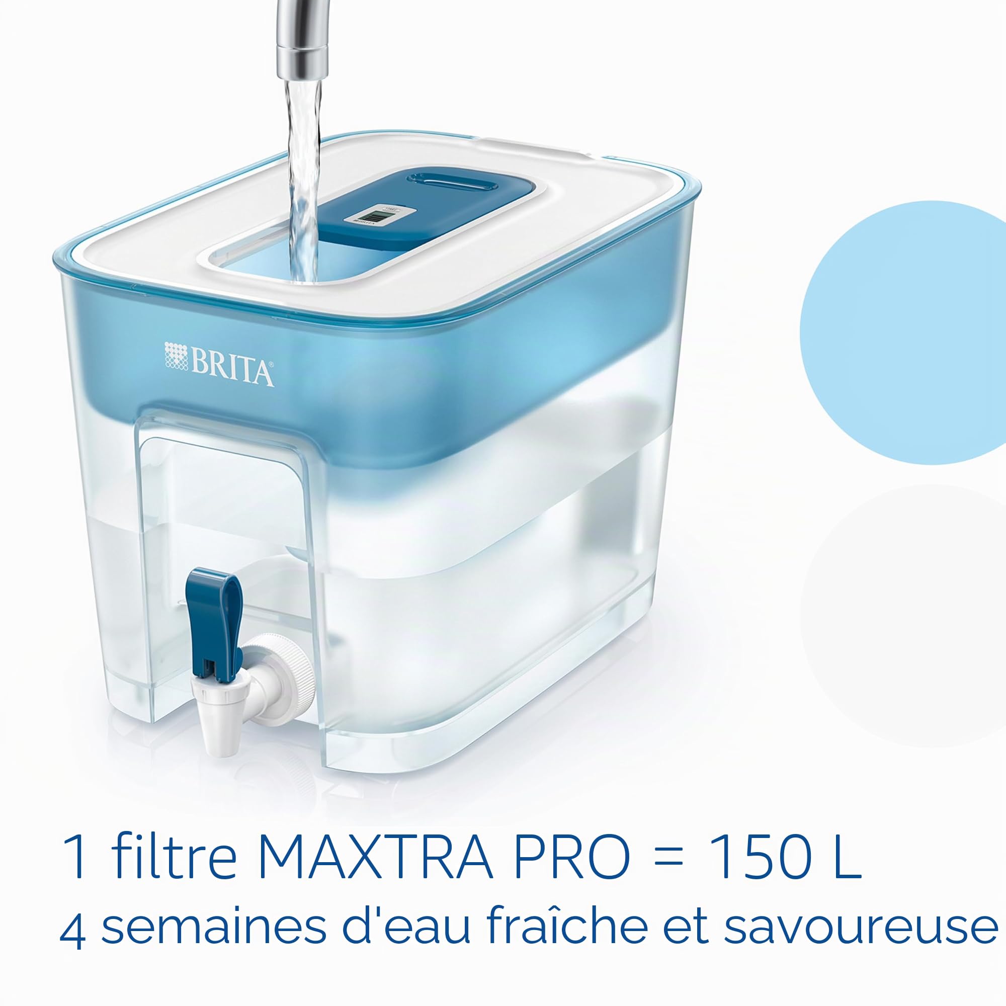 Brita Carafe filtrante 1052805 Bleu 8,2 L
