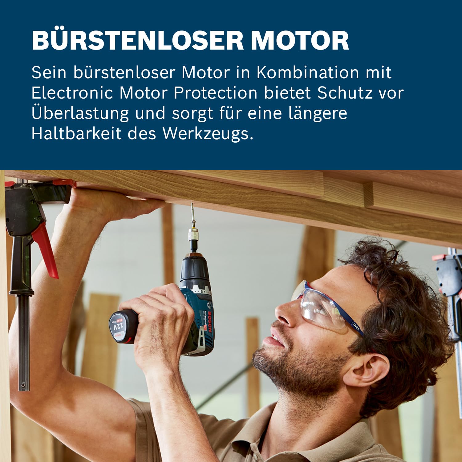 Bosch Professional 12V System Akku Bohrschrauber GSR 12V-35 FC - FlexiClick System (ohne Akku/Ladegerät)