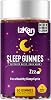 Sleep Supplement Gummies for Adults with Magnesium, Valerian Root, L-Theanine, Passionflower Extract, Chewable Sleep Aid, Calm Mood Vegan 60 Gummies |Mixed Berry Flavour| 1