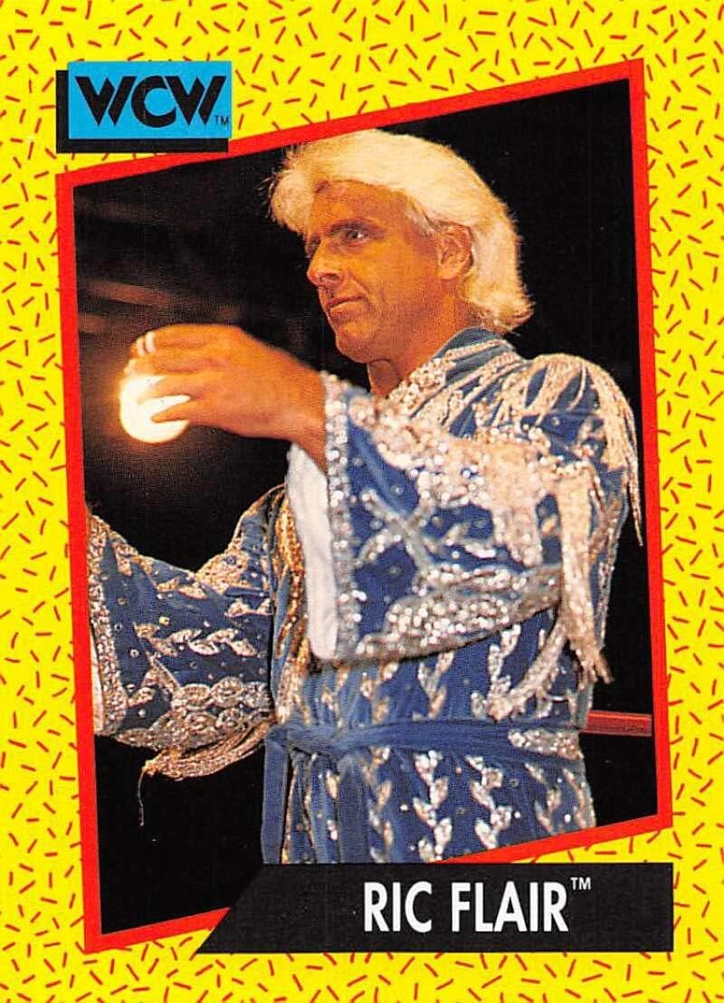 1991 Impel WCW Wrestling #36 Ric Flair Official World Championship Wrestling Trading Card Thumbnail