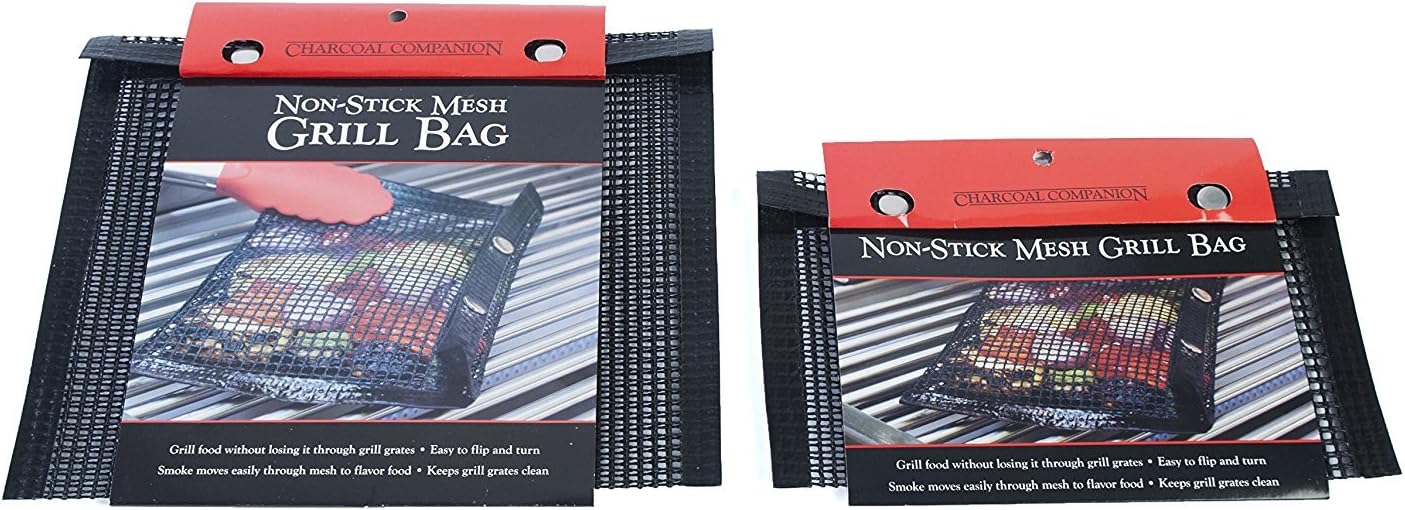 Charcoal Companion CC6725 Mesh Grill Bag Patio, Lawn