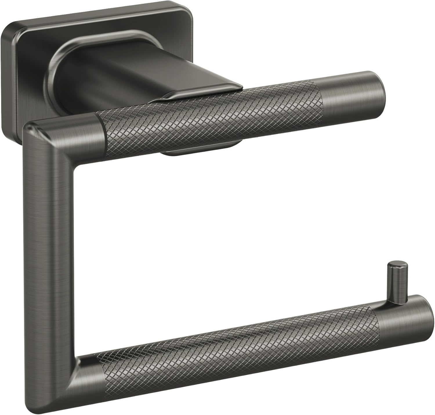 Amerock Bronx Gunmetal Single Post Tissue Holder, BH26617GM