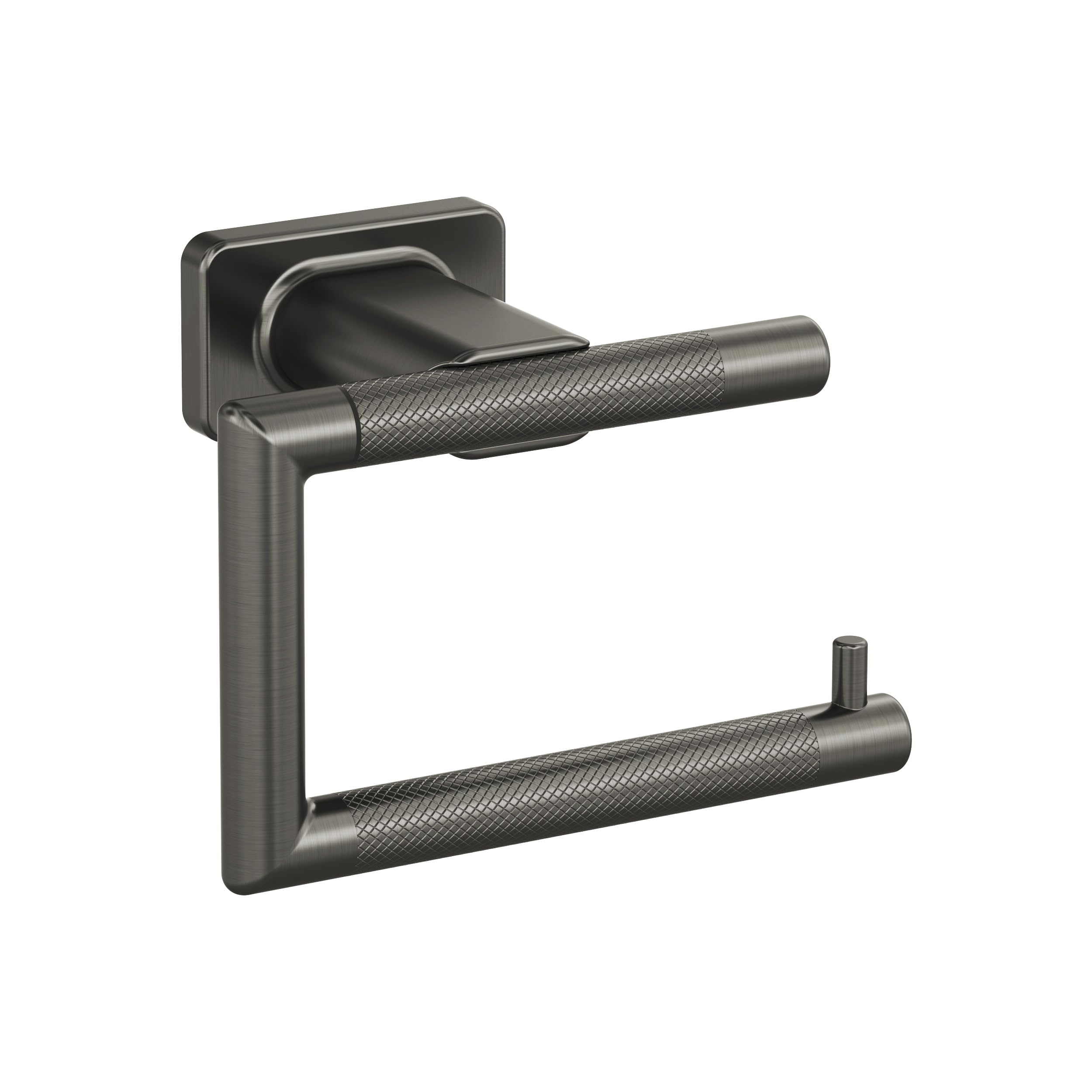 Amerock Bronx Gunmetal Single Post Tissue Holder, BH26617GM